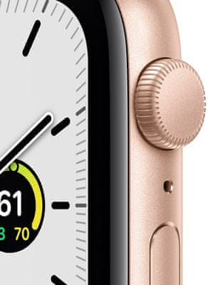 Chytré hodinky Apple Watch SE MYDN2HC/A tísňové volání detekce pohybu a automatické přivolání pomoci