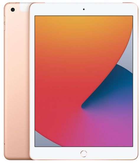Apple iPad 2020, Cellular, 128GB, Gold (MYMN2FD/A)