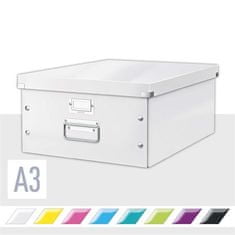 Leitz Univerzální krabice "Click&Store", bílá, A3 60450001