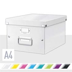 Leitz Univerzální krabice "Click&Store", bílá, A4 60440001
