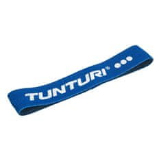 Tunturi Odporová guma textilní Resistance Band - těžká modrá