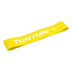 Tunturi Odporová guma textilní TUNTURI Resistance Band - lehká žlutá