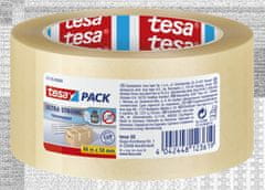 Tesa Balicí páska ULTRA STRONG, PVC, přír.kaučuk, nehlučná, průhled., 66m:50mm