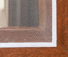 HomeLife Okenní síť proti hmyzu 130x150cm, bílá, samostatně