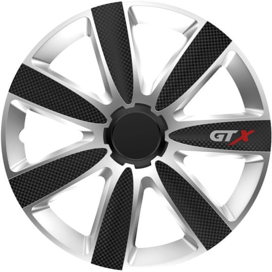 Versaco Poklice GTX carbon Černá a Stříbrná 14" 4ks