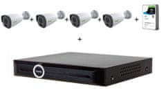 TIANDY CCTV IP kamerový bullet set TC-S4BL-1NVR-1HDD