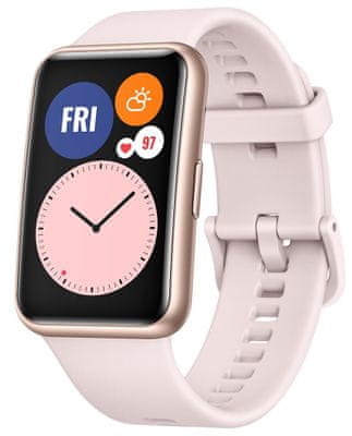 Dámské Chytré hodinky Huawei Watch Fit, AMOLED displej, personalizace displeje, vlastní fotka