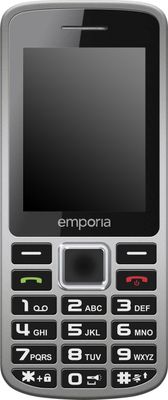 Emporia Essential, tlačítkový telefon, klasický mobil, malý, lehký, jednoduchý, dlouhá výdrž baterie