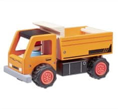 Dřevěné nákladní auto STAVBA (22 cm)