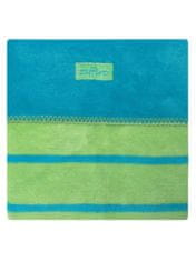 Womar Dětská bavlněná deka 75x100 cm modro-zelená