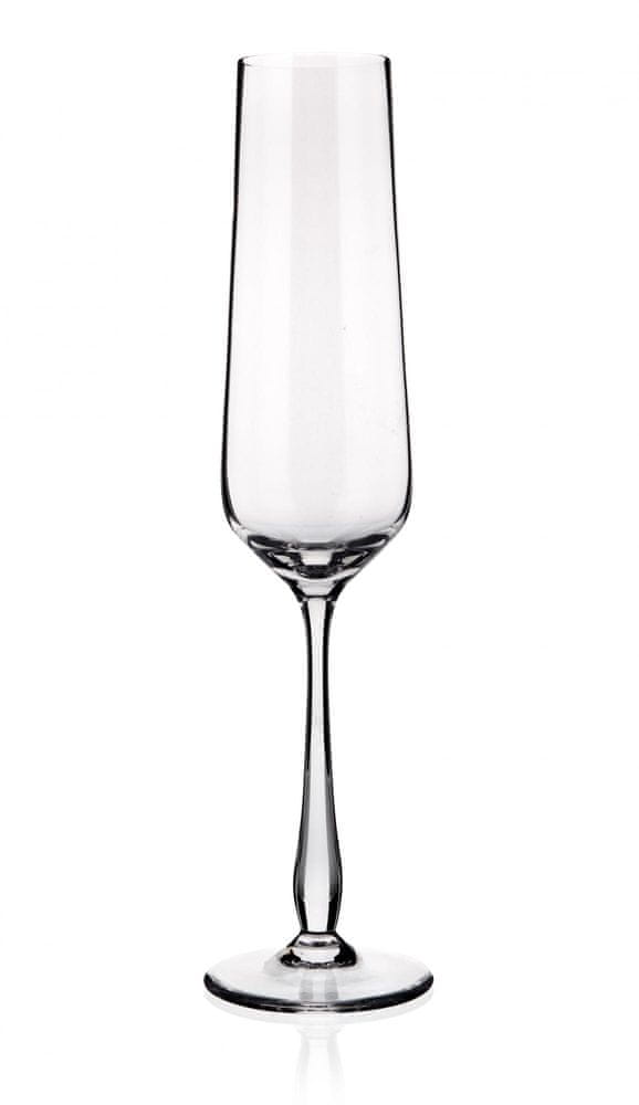 MAISON FORINE set 4 ks sklenic Gourmet na šampaňské 215 ml