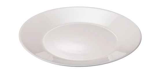 MAISON FORINE set Jessy 6 ks dezertních bílých talířů Ø 18,8 cm, opálové tvrzené sklo