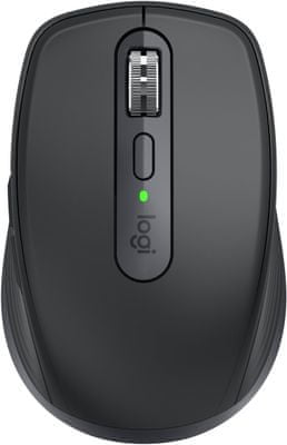 Profesionální myš Logitech MX Anywhere 3, graphite (910-005988) 4 000 DPI programovatelná tlačítka nový snímač ergonomická integrovaná paměť