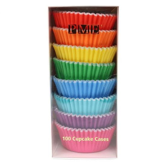 PME 100ks barevných košíčků na muffiny