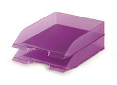 Durable Odkladač "Basic", transparentní fialová, plast