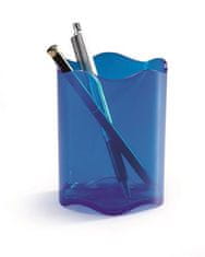 Durable Stojánek na tužky "Trend", transparentní modrá, plast