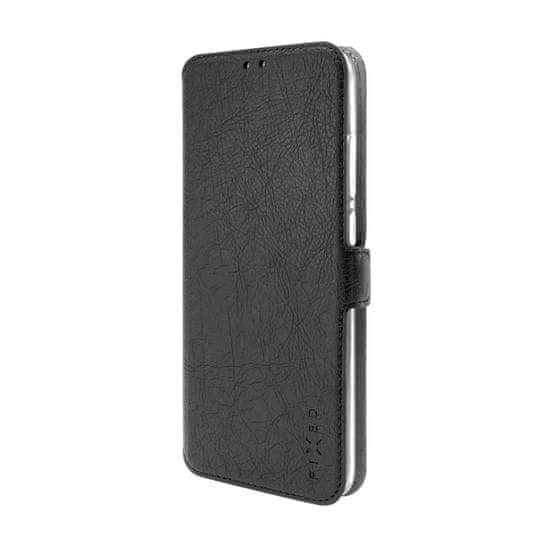 FIXED Tenké pouzdro typu kniha Topic pro Samsung Galaxy M31, černé (FIXTOP-582-BK)
