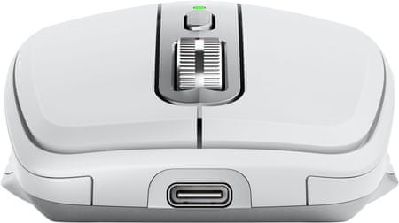 Logitech MX Anywhere 3 profesionalni miš, svijetlo siva (910-005989) laserski profil ugodnog oblika