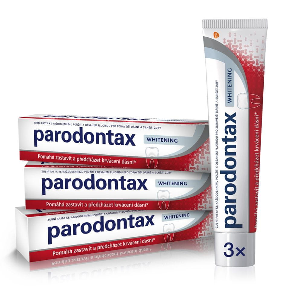 Parodontax Whitening 75 ml Zubní pasta 3ks