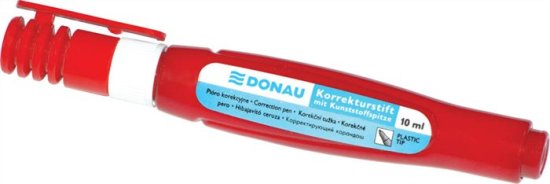 Donau Korekční pero s plastovým hrotem, 10ml