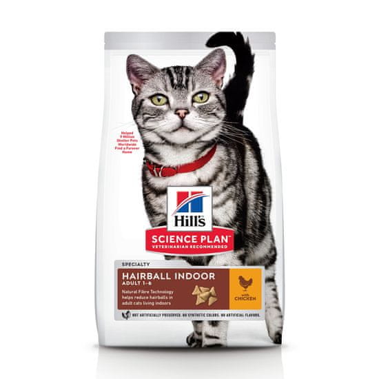 Hill's Science Plan Feline Adult "HBC for indoor cats" Chicken 3 kg