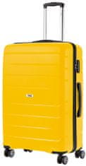 TRAVEL Z Velký kufr Big Bars Yellow
