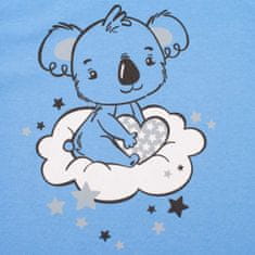 NEW BABY Dětské letní pyžamko Dream modré, 62 (3-6m)