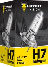 Coyote Vision 87859 H7 PX26d 24V 70W