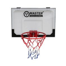 Master basketbalový koš s deskou 45 x 30 cm