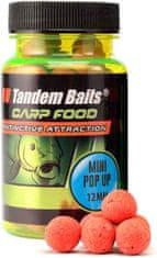 Tandem Baits Carp Food Perfection Mini Pop-Up boilies 12mm/30g Perfektní jahoda