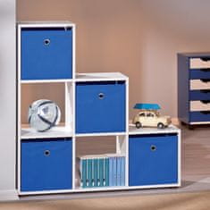 IDEA nábytek WINNY textilní box, modrý