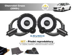 Crunch SET - přední reproduktory do Chevrolet Cruze (2009-) - Crunch