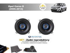 Autotek SET - zadní reproduktory do Opel Corsa E (2014-) - Autotek