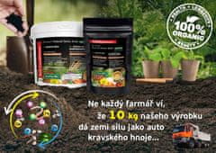 Life Force Natural Humic Acids Super Trávník, akční set 2 x 3 Kg, organické hnojivo na trávník, aktivátor půdy. 