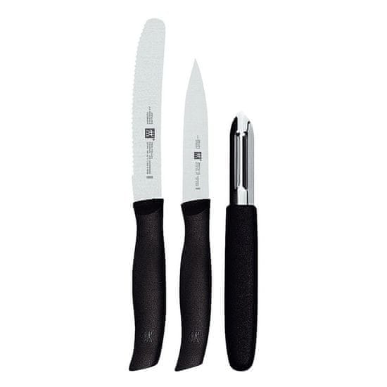 Zwilling TWIN Grip set 3 ks špikovací nůž, univerzální nůž a škrabkya ZWILLING