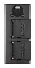 Newell USB-C Dual nabíječka pro dvě baterie Sony NP-F570 F770 F970