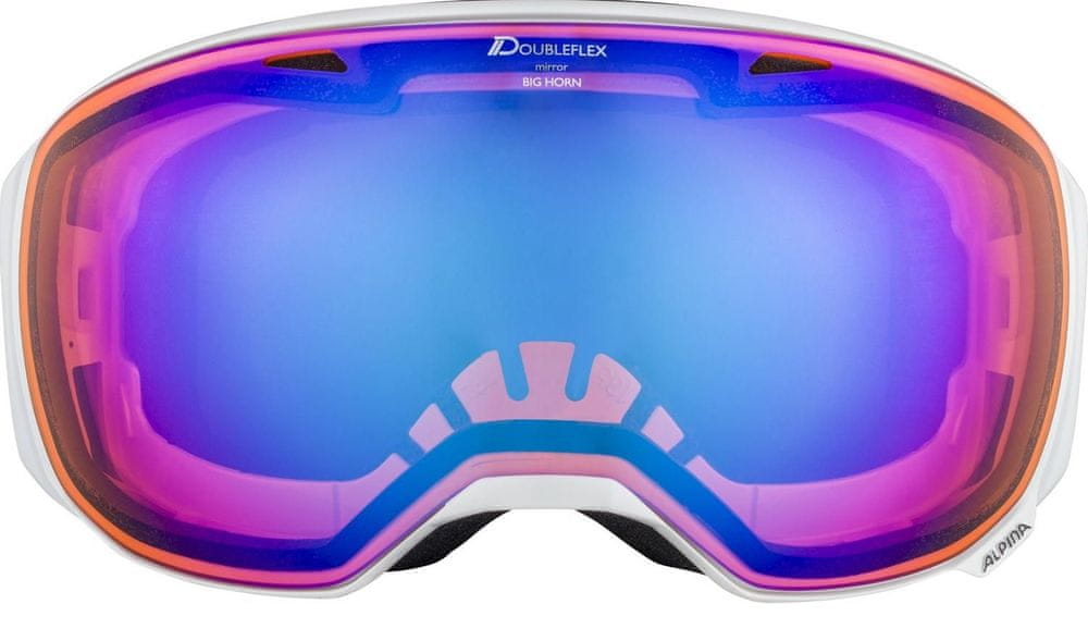 Alpina Sports lyžařské brýle Big Horn HM, bílé, A7207.8.15