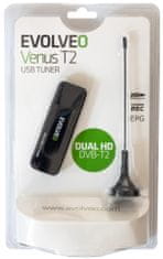 Evolveo Venus T2, 2× HD DVB-T2 USB tuner