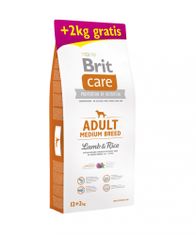 Brit Care Adult Medium Breed Lamb & Rice 12 + 2 kg