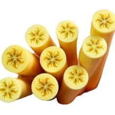 Kraftika Fimo tyčinky, žlutý banán, ovoce, dekorace na nehty