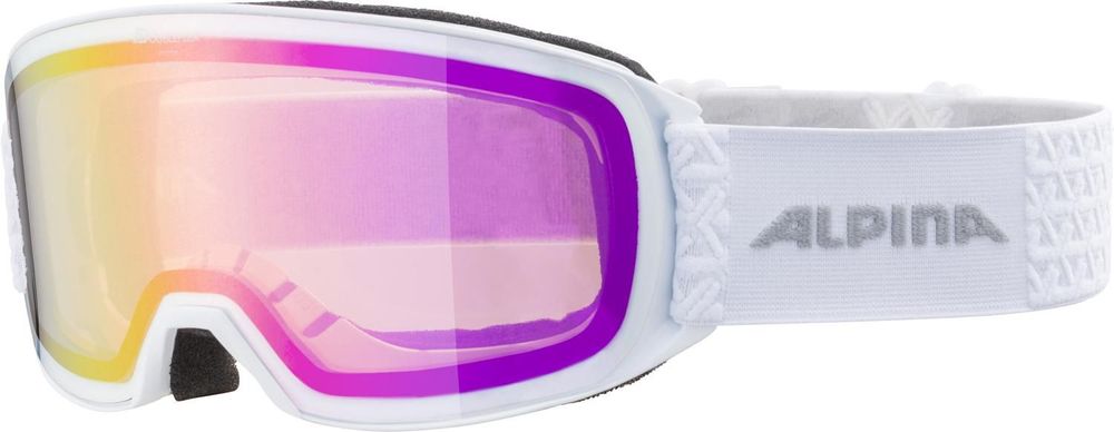 Levně Alpina Sports lyžařské brýle Nakiska HM, bílé, A7280.8.11