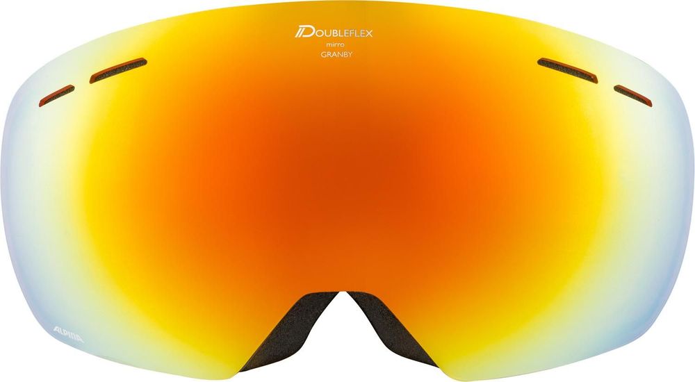 Levně Alpina Sports lyžařské brýle Granby HM, černé