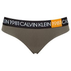 Calvin Klein Dámská tanga Velikost: M QF5448E-7GV
