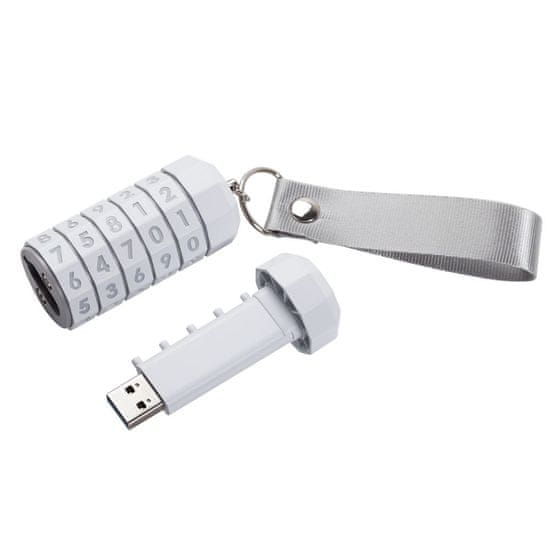 Indivo LokenToken duální USB 3.0 flash disk, bílý, 16GB, OTG - Micro USB