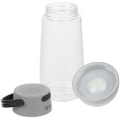 Stride Cestovní láhev Torsta s Bluetooth reproduktorem a LED světlem