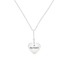 Tommy Hilfiger Ocelový náhrdelník s přívěskem srdce TH2780287