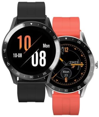 Chytré hodinky iGet FIT sledovanie tepu, fyzickej aktivity, krokov, srdcovej činnosti, vzdialenosti, krokov, multisport, meranie spánku