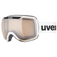 Uvex lyžařské brýle Downhill 2000 V, white blk dl /silver (1130)