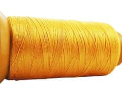 Kraftika Nylonový provázek, kulatý, žlutý, navlékání, pletení