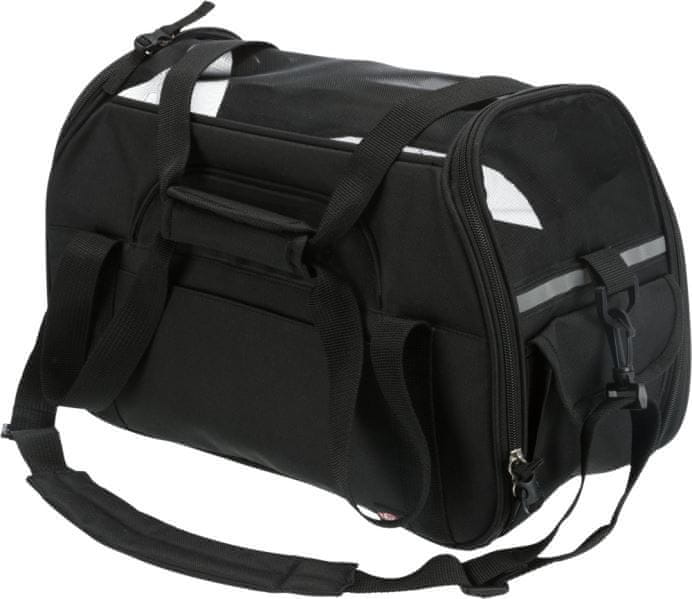 Trixie Transportní taška MADISON 19 x 28 x 42 cm, černá - zánovní